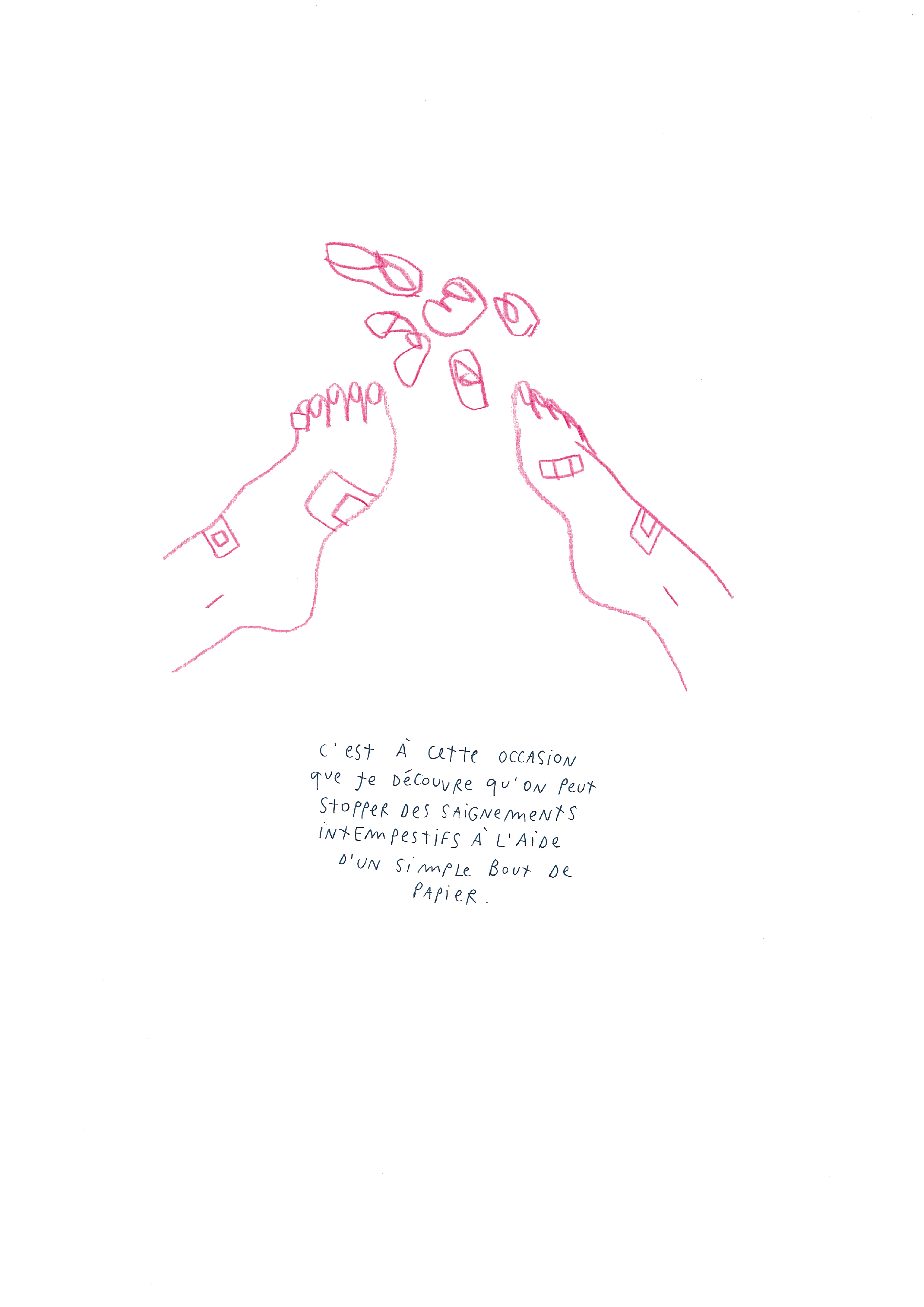 taman negara, stopper les saignements avec un simple bout de papier